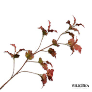 Bladtak Viburnum rood/bruin 124cm Silk-ka Bloemings Atelier Nijmegen
