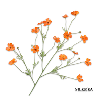 Cosmos kunsttak oranje 104cm Silk-ka bloemings atelier Nijmegen