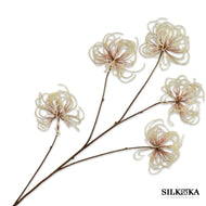 Clematis Kunstbloem bruin 95cm Silk-ka Bloemings Atelier Nijmegen