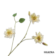 Clematis kunstbloemen geel 98 cm Silk-ka Bloemings Atelier Nijmegen