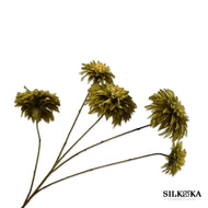 Dahlia Kunstbloemen groen 91cm Silk-ka Bloemings Atelier Nijmegen