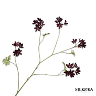 Geranium kunstbloem bordeaux 94cm Silk-ka