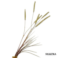 Gras tak kunstbloemen groen 101 cm Silk-ka