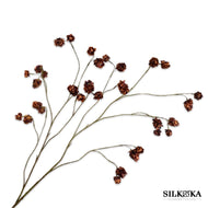 Hoptak kunstbloemen bruin 109cm Silk-ka Bloemings Atelier Nijmegen