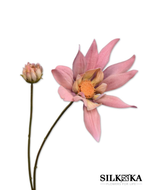 Kunstbloemen Dahlia mauve 90cm Silk-ka