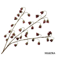 Kunstbloemen Fritillaria bruin/rood 97cm Silk-ka Bloemings Atelier Nijmegen
