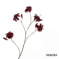 Lelie tak bordeaux 106 cm Silk-ka kunstbloemen Bloemings Atelier Nijmegen