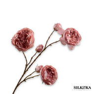 Roos Mauve kunstbloem 101 cm Silk-ka