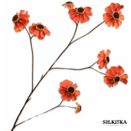Rudbeckia kunsttak oranje 101 cm Silk-ka Bloemings Atelier
