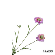 Scabiosa kunstbloemen roze 64 cm Silk-ka Bloemings Atelier Nijmegen