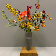 Silk-ka kustboeket, bloemen abonnement, Bloemings Atelier Nijmegen