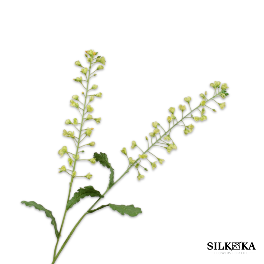 Primula kunstbloemen groen 85 cm Silk-ka Bloeming Atelier