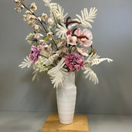 Silk-ka kunstbloemen boeket Crystal Snowlight L // Abonnement Bloemings Atelier Nijmegen