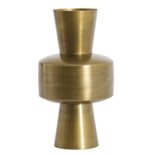 Afbeelding in Gallery-weergave laden, Vaas Novali Mat Bronze light-living Bloemings Atelier Nijmegen
